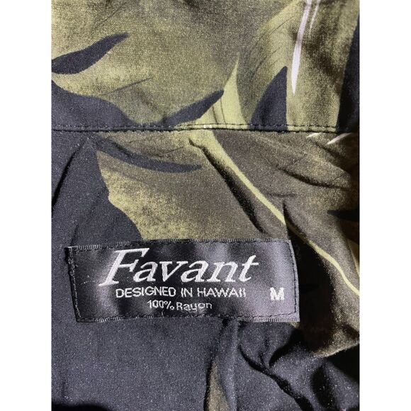 Favant Hawaiian Rayon Shirt size m - Picture 3 of 6